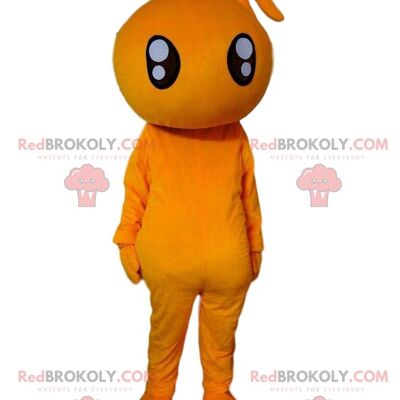 Orange toy REDBROKOLY mascot, robot costume for a child / REDBROKO_010066