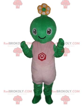Mascotte de poupée REDBROKOLY, nourrisson coloré et féminin / REDBROKO_010076 3