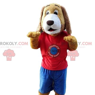 Pappagallo blu e rosso REDBROKOLY mascotte, costume avvoltoio / REDBROKO_010224