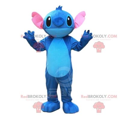 Brown koala REDBROKOLY mascot with blue briefs, baby koala costume / REDBROKO_010230