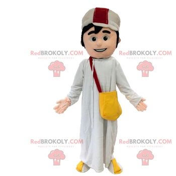 Mascotte d'homme oriental REDBROKOLY, costume maghrébin, musulman / REDBROKO_010263 3