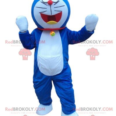 Rabbit costume with a dress, plush rabbit REDBROKOLY mascot / REDBROKO_010418