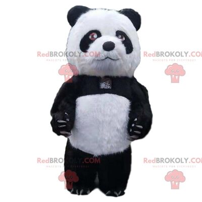 Aufblasbares Panda-Kostüm, Riesen-Teddybär-Kostüm / REDBROKO_010432