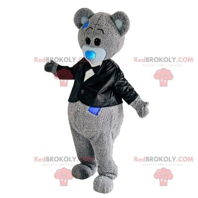 2 teddy bear costumes, 2 teddy bear REDBROKOLY mascots / REDBROKO_010445
