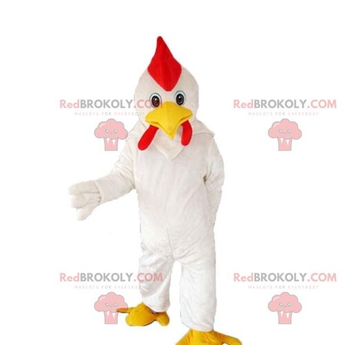 Red rooster costume, colorful chicken costume / REDBROKO_010476