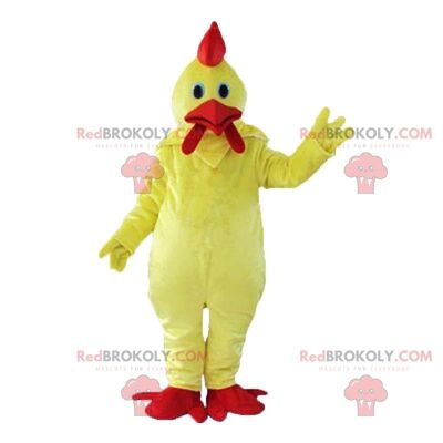 Disfraz de gallo blanco gigante, disfraz de gallina de colores / REDBROKO_010477