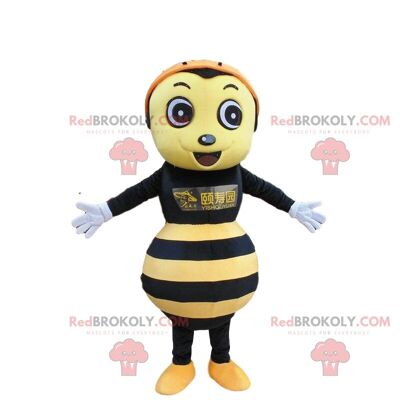 Bienenkostüm in Orange und Schwarz, Kostüm für fliegende Insekten / REDBROKO_010480