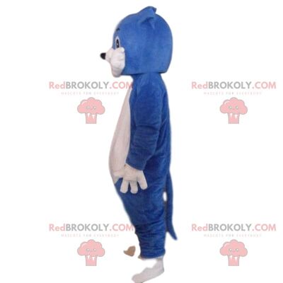 Blue and white dolphin costume, dolphin costume / REDBROKO_010563