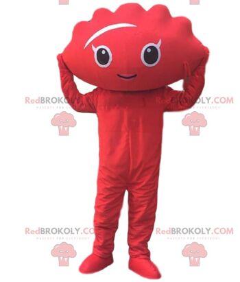 Mascotte de pénis géant REDBROKOLY, costume de phallus rose / REDBROKO_010711