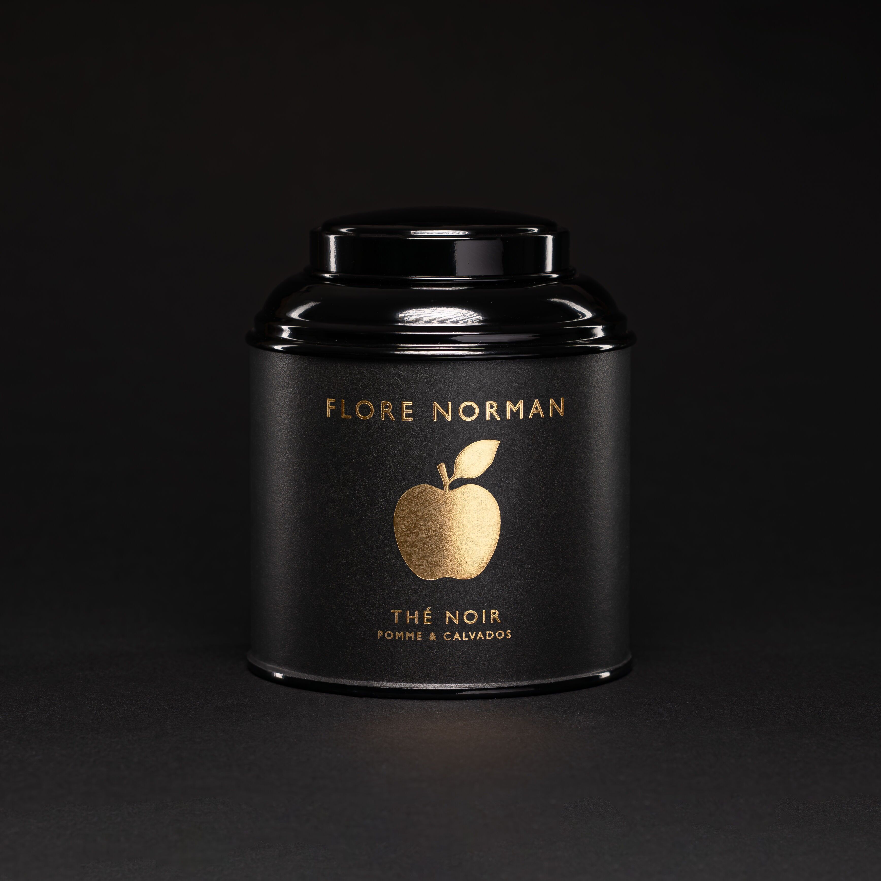 APPLE - Black tea with apples and Calvados "Pays d'Auge"