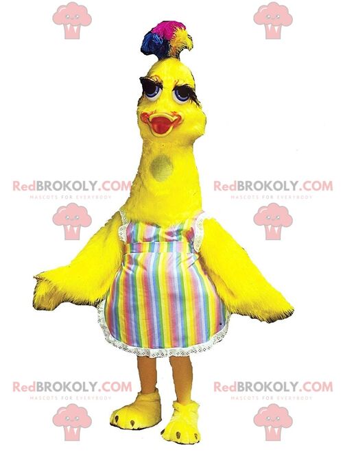 REDBROKOLY mascot big yellow bird, canary, chick / REDBROKO_011029