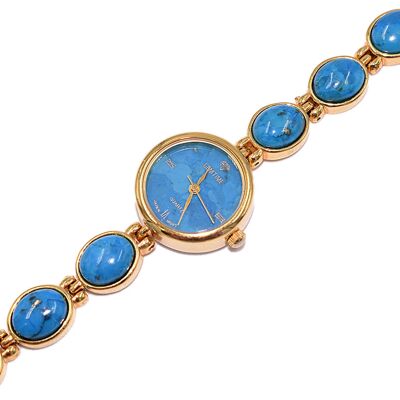 Montre-bracelet turquoise