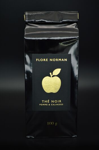 Thé noir Pomme Calvados - Sachet 100gr 1