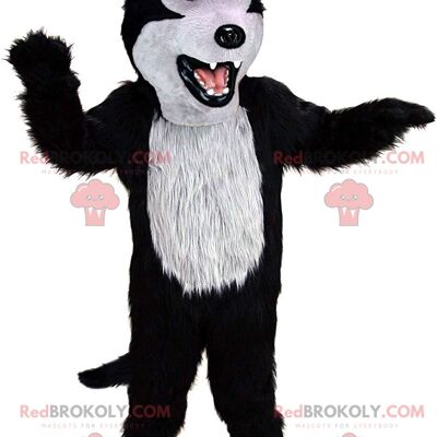 Bisonte marrone gigante REDBROKOLY mascotte, costume animale bovino / REDBROKO_011085