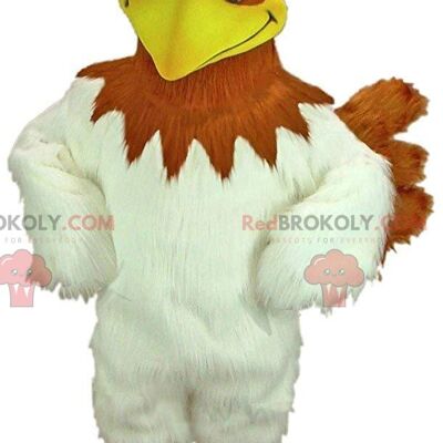 Green and yellow parrot REDBROKOLY mascot, exotic animal costume / REDBROKO_011130