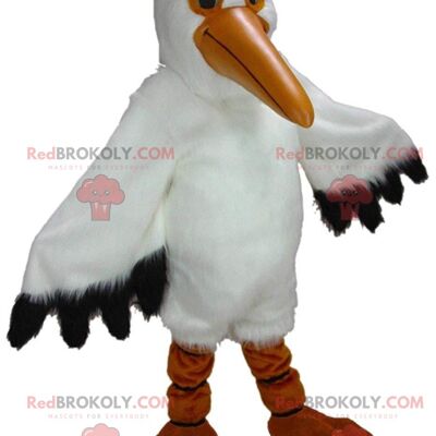 Giant yellow duck REDBROKOLY mascot, yellow bird costume / REDBROKO_011143