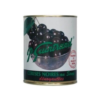 Pitted black cherries from Provence in P. Guintrand syrup - box 4/4