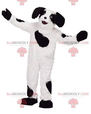 Mascotte de lapin REDBROKOLY avec un gilet coloré, déguisement de gros lapin / REDBROKO_011209
