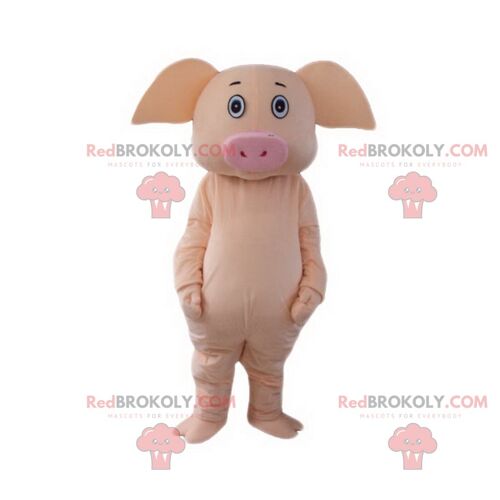 Little boy REDBROKOLY mascot, teenager costume / REDBROKO_011226