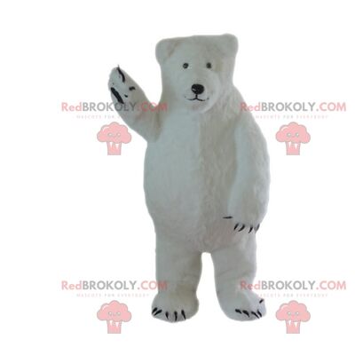 Bisonte marrone gigante REDBROKOLY mascotte, costume da bufalo / REDBROKO_011228