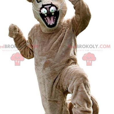 Orsacchiotto bianco REDBROKOLY mascotte, costume da orso polare / REDBROKO_011247