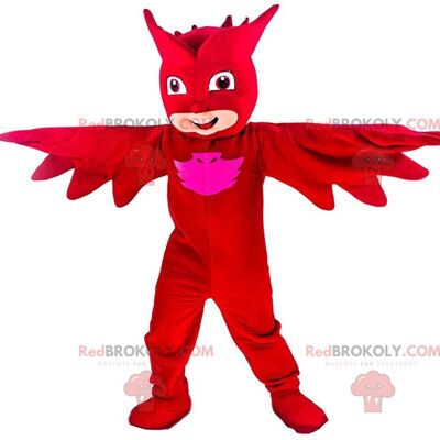 Lorax REDBROKOLY mascot, famous cartoon orange creature / REDBROKO_011293