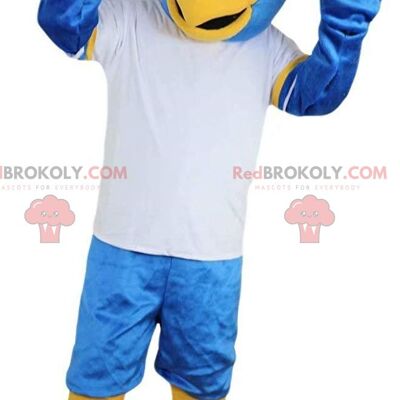 Black and yellow bee REDBROKOLY mascot, flying insect costume / REDBROKO_011333