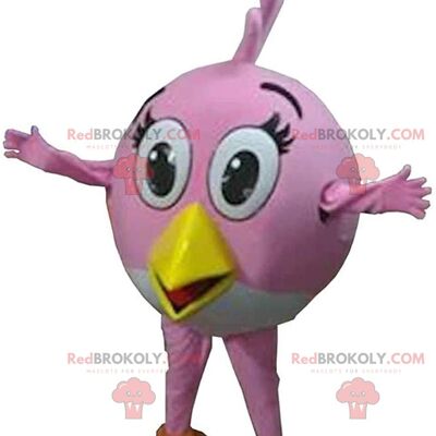 REDBROKOLY mascot of Chuck, the famous yellow bird of the game Angry birds / REDBROKO_011447