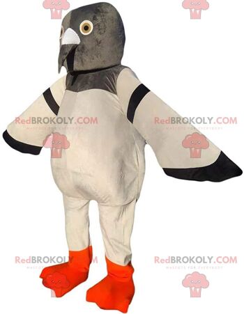 Mascotte de castor marron REDBROKOLY habillé en tenue de sport / REDBROKO_011466 2