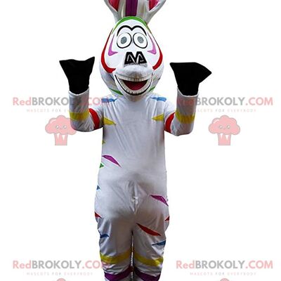 REDBROKOLY mascot Marty, the famous cartoon zebra / REDBROKO_011524