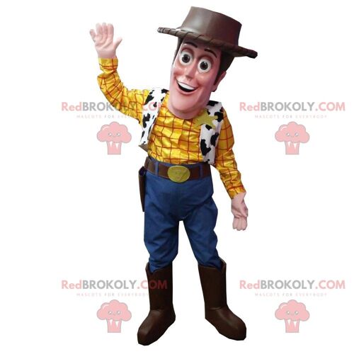 REDBROKOLY mascot of Woody, the famous sheriff from the cartoon "Toy Story" / REDBROKO_011539