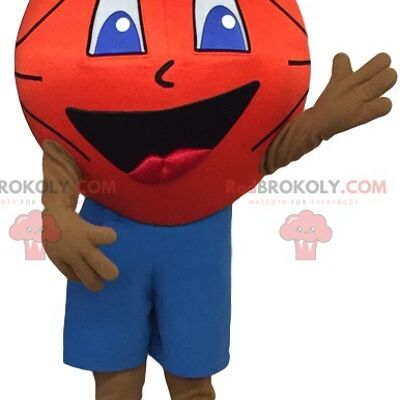 Boxer REDBROKOLY mascot with his yellow crown and red shorts / REDBROKO_011802