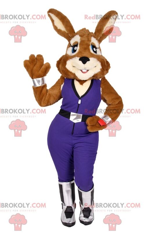 tiger REDBROKOLY mascot in beachwear / REDBROKO_011839