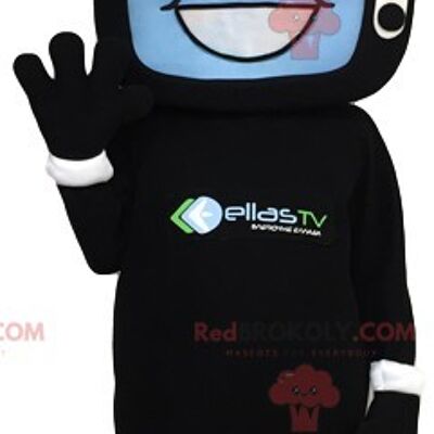 Orso bruno sveglio della mascotte di REDBROKOLY con i pantaloni rossi! / REDBROKO_011947