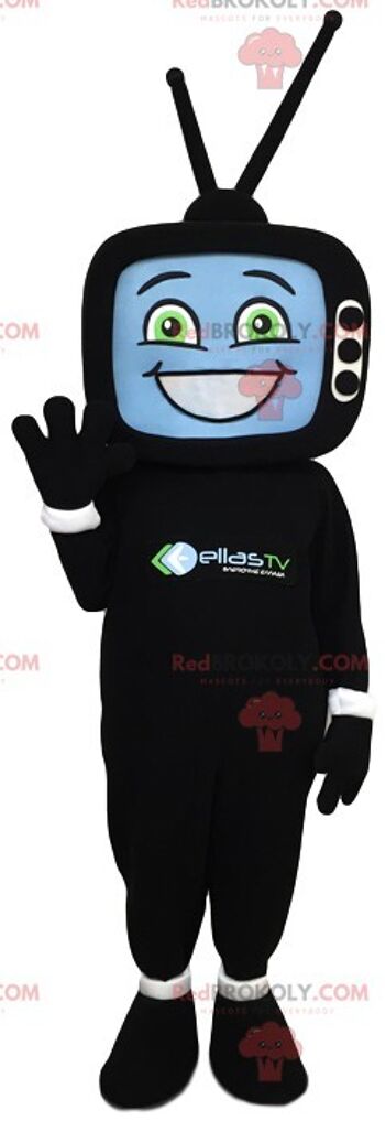 Mascotte de REDBROKOLY, mignon ours marron avec un pantalon rouge ! / REDBROKO_011947