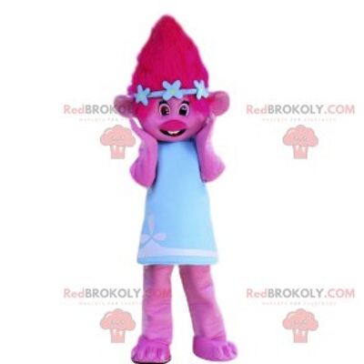 REDBROKOLY mascotte della Pantera Rosa. Costume da pantera rosa / REDBROKO_012075