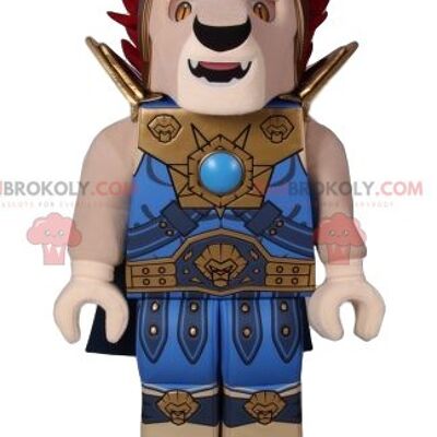Playmobil knight REDBROKOLY mascot. Knight costume / REDBROKO_012185