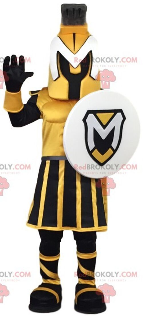 Bee REDBROKOLY mascot in sportswear. Bee costume / REDBROKO_012215