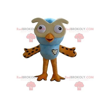 Kleiner roter Vogel REDBROKOLY Maskottchen im Sheriff-Outfit / REDBROKO_012260