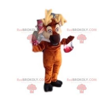 REDBROKOLY mascot of King Julien, the lemur from the film Madagascar / REDBROKO_012274