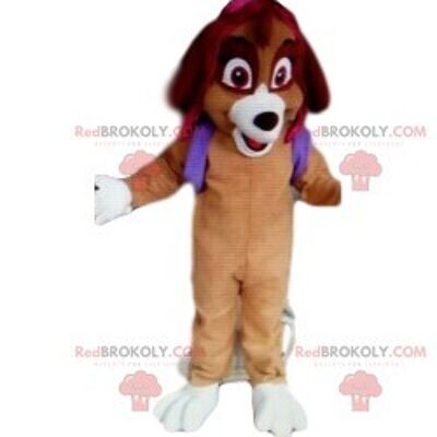 Scooby-Doo mascotte REDBROKOLY. Costume di Scooby-Doo / REDBROKO_012279