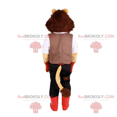 Eeyore REDBROKOLY mascot, great friend of Winnie the Pooh / REDBROKO_012294