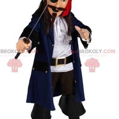 Leone REDBROKOLY mascotte vestito da pirata. Costume da leone / REDBROKO_012370