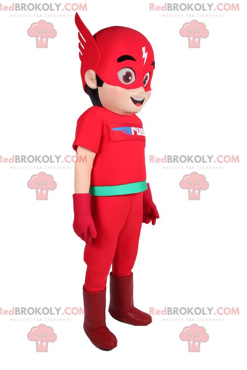 REDBROKOLY mascot M & M'S red. Red M & M's costume / REDBROKO_012388