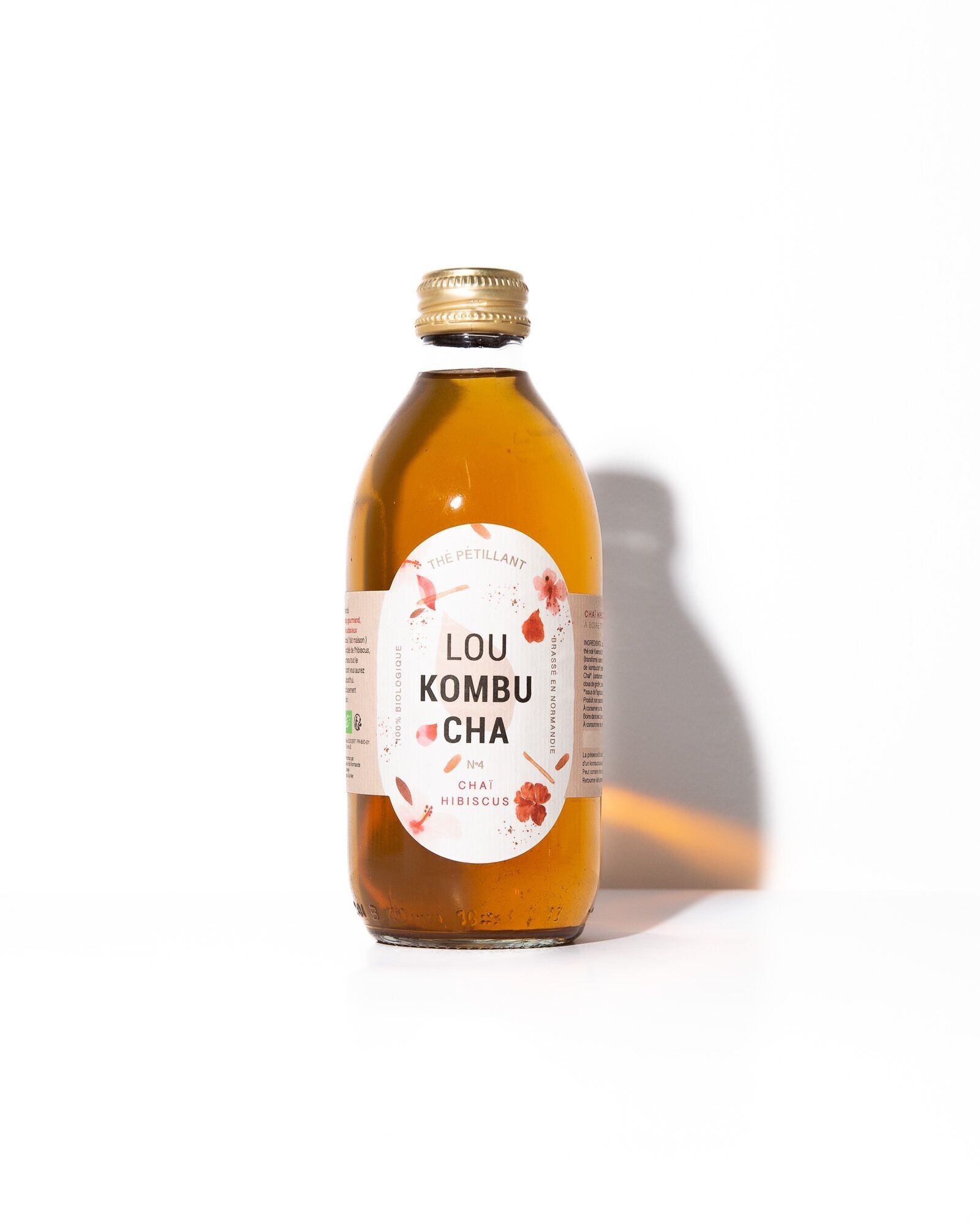 Lou Kombucha Nr. 4 - Chai, Hibiskus 33cl