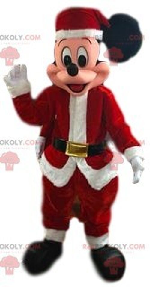 REDBROKOLY mascot Minnie, Mickey's sweetheart "Christmas edition" / REDBROKO_012519