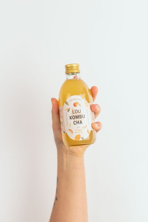 Lou Kombucha n°5 - Pomme, Mangue 50cl