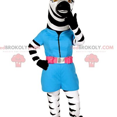 REDBROKOLY mascot white and blue yeti. Yeti costume / REDBROKO_012524