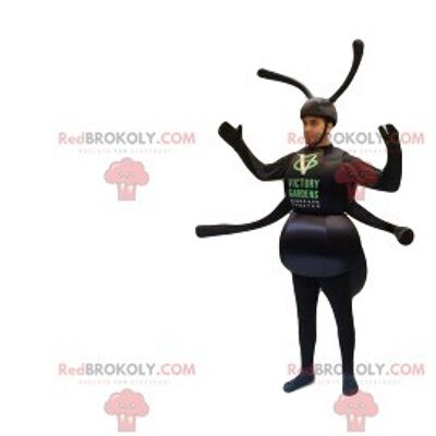 Caribou REDBROKOLY mascot with a big muzzle. Caribou costume / REDBROKO_012558