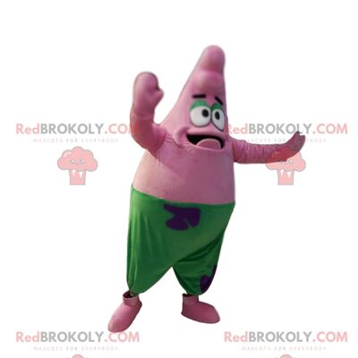 Hombre mascota de REDBROKOLY con traje y corbata / REDBROKO_012695